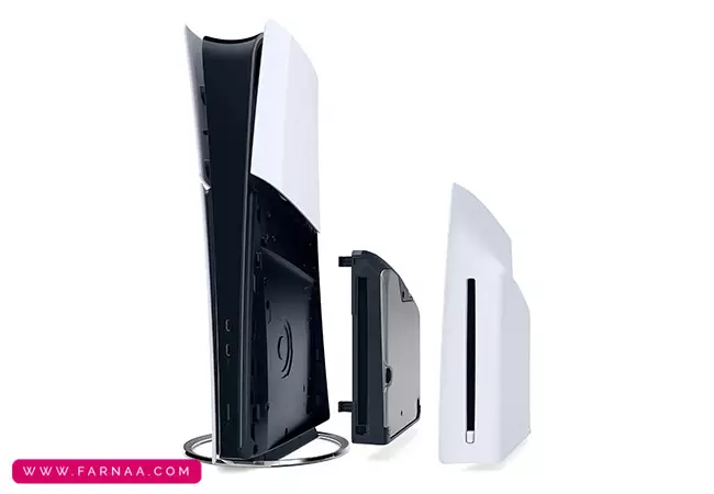 کنسول بازی سونی مدل Sony PlayStation 5 Slim Standard اسلیم دیسک خور ریجن اروپا 2016