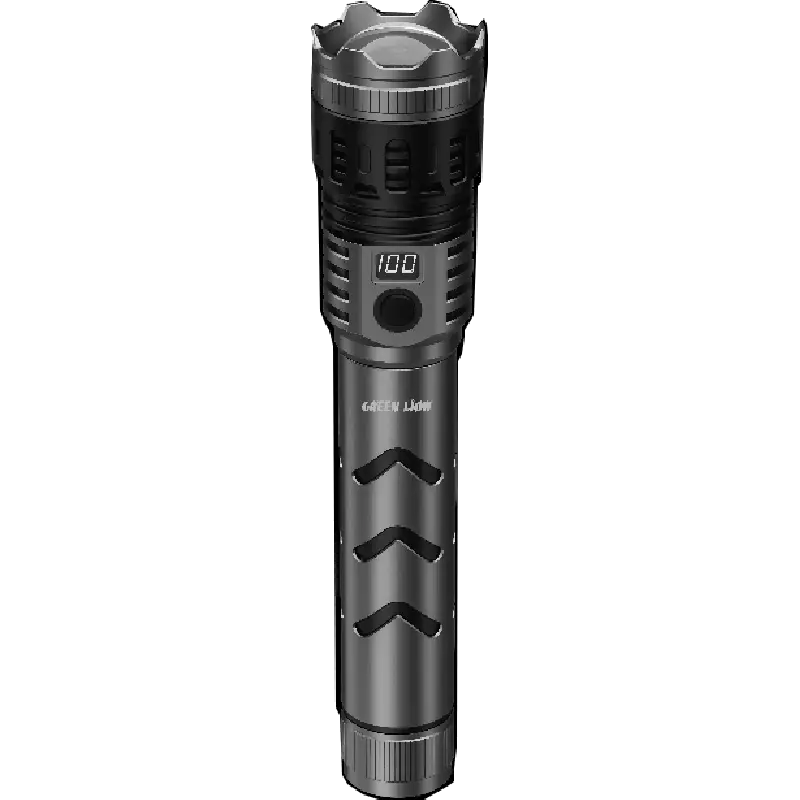 Green Lion Hunter PRO GNHULEDFL12GY 2000 lumen flashlight 6000mAh