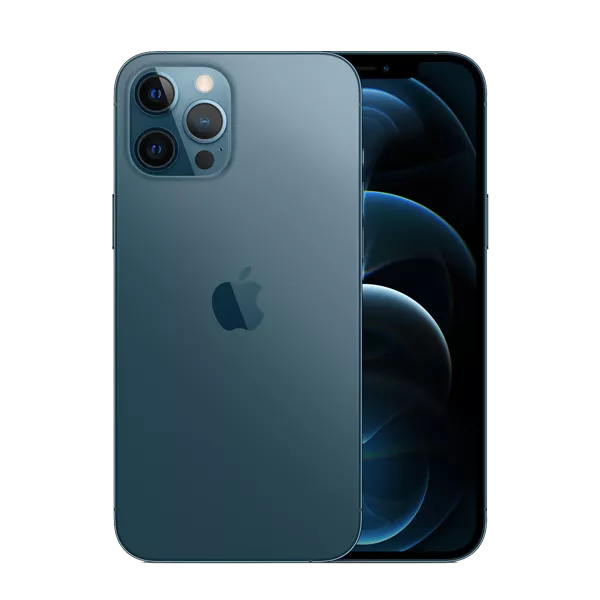 پنل جلو و پشت گوشی موبایل اپل مدل iPhone 12 Pro Max A2412 دو سیم‌ کارت ظرفیت 512 گیگابایت ابی