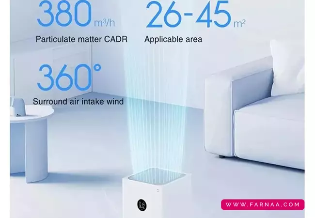 نقد و بررسی دستگاه تصفیه هوا شیائومی مدل smart air purifier 4 lite