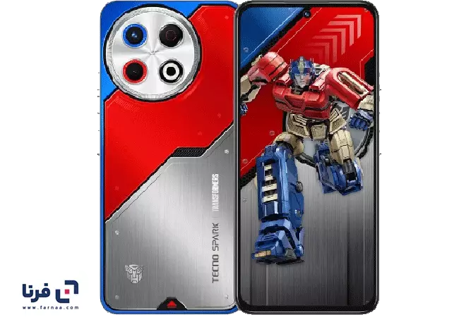 گوشی موبایل تکنو مدل Spark 30 Pro Optimus Prime Limited Edition دو سیم کارت ظرفیت 256 گیگابایت رم 8 گیگابایت