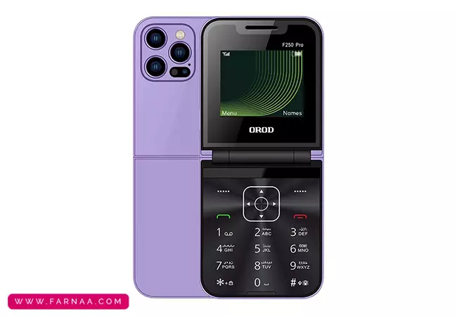 گوشی موبایل ارد OROD F250 pro دو سیم‌کارت