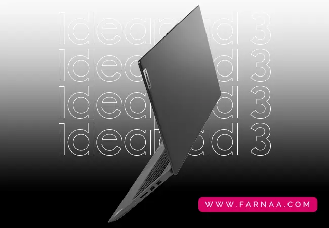 بررسی بدنه لپ تاپ لنوو مدل Ideapad 3 Corei7 1165G7 8GB 1THDD Mx450