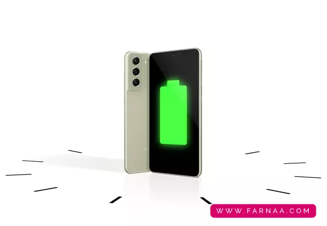 بررسی باتری گوشی موبایل سامسونگ S21 FE 5G با ظرفیت ۲۵۶ و رم ۸ گیگابایت – پک ویتنام