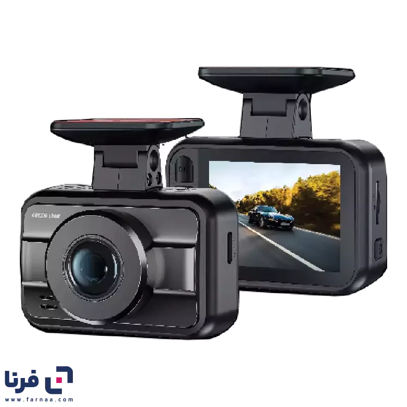 دوربین خودرو گرین لاین مدل GC 700 GN700DSCAMBK با GPS *