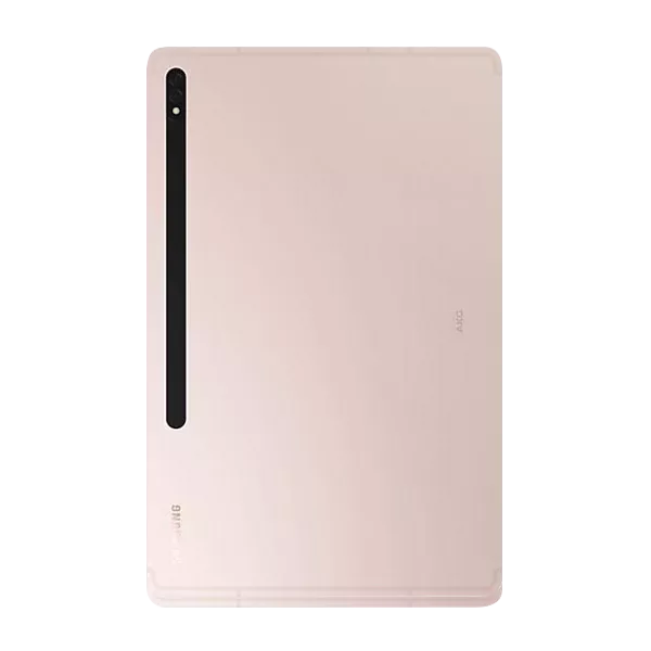 نمای پشت تبلت سامسونگ Galaxy Tab S8 plus X806 5G ظرفیت 128 رم 8 گیگابایت رزگلد