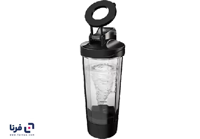 عملکرد شیکر هوشمند ورزشی Porodo Grip & Mix مدل PDFFX396FQ با مخلوط کن برقی و نگهدارنده موبایل