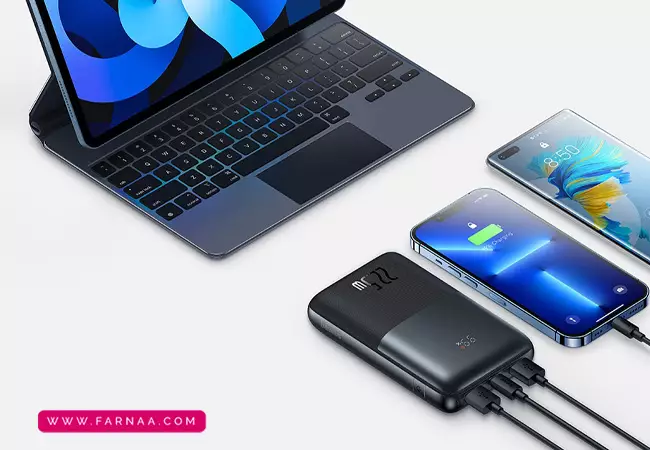 سازگاری با انواع دستگاه ها پاوربانک بیسوس ۲۲.۵ واتی مدل Baseus Bipow Pro PPBD0403 ظرفیت ۲۰۰۰۰ میلیآمپر ساعت