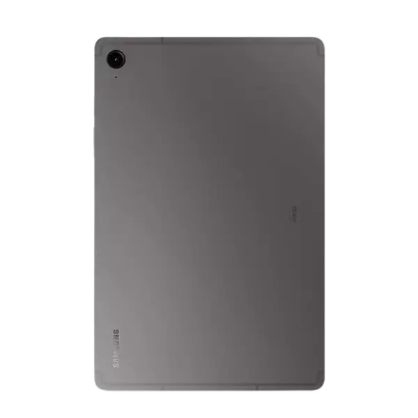 نمای پشت تبلت سامسونگ مدل Galaxy Tab S9 FE 5G ظرفیت 128 رم 6 گیگابایت خاکستری