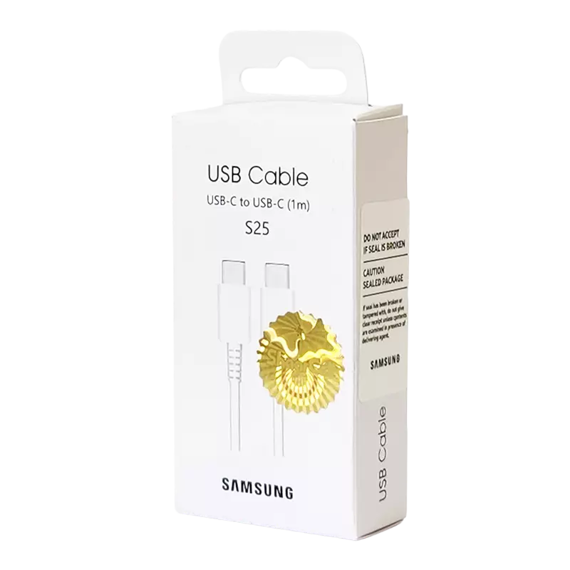 کابل شارژ فست Type-C به Type-C سامسونگ مدل S25 EP-DN980 طول ۱ متر