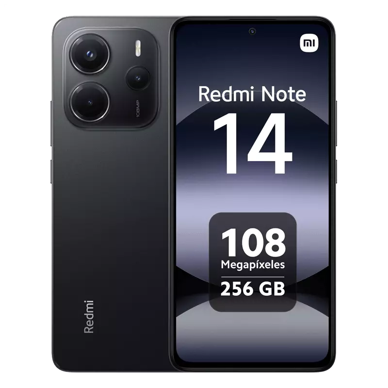 گوشی موبایل شیائومی مدل Redmi Note 14 4G NFC ظرفیت 256 گیگابایت رم 8 گیگابایت (پک اندونزی) مشکی