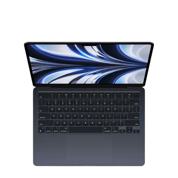 نمای بالا لپ تاپ 13.6 اینچی اپل مدل MacBook Air-MLY33 M2 2022 LLA