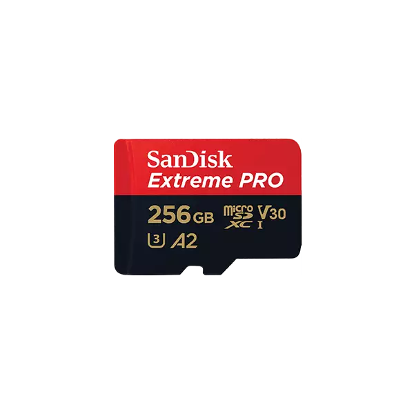 SanDisk Extreme PRO microSDXC UHSI 256GB Memory Card