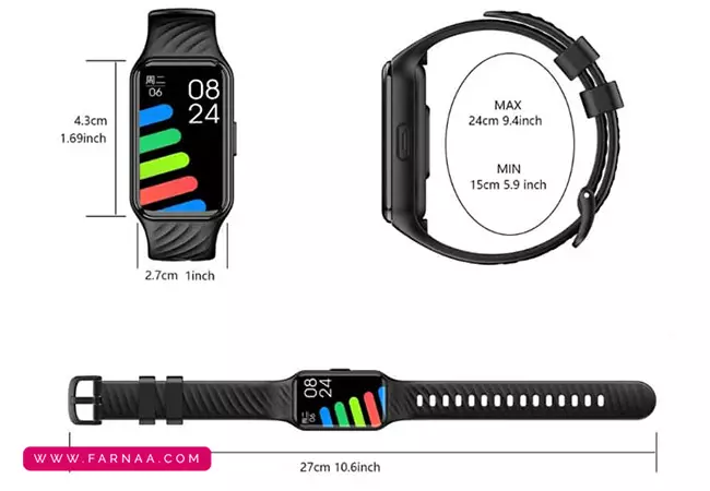 ساعت هوشمند بلک ویو مدل R10