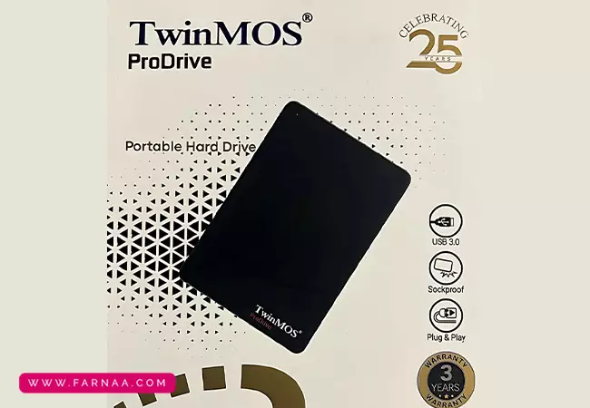 هارد اکسترنال توین موس مدل ProDrive ظرفیت ۱ ترابایت