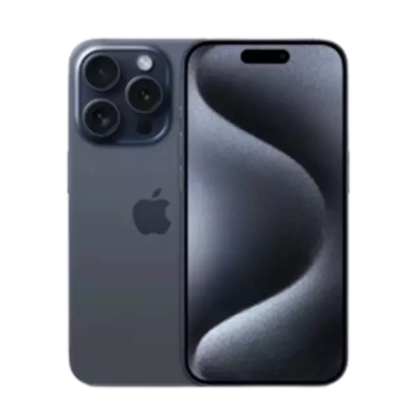 پنل جلو و پشت گوشی موبایل اپل مدل iPhone 15 Pro ظرفیت 1 ترابایت رم 8 گیگابایت ابی