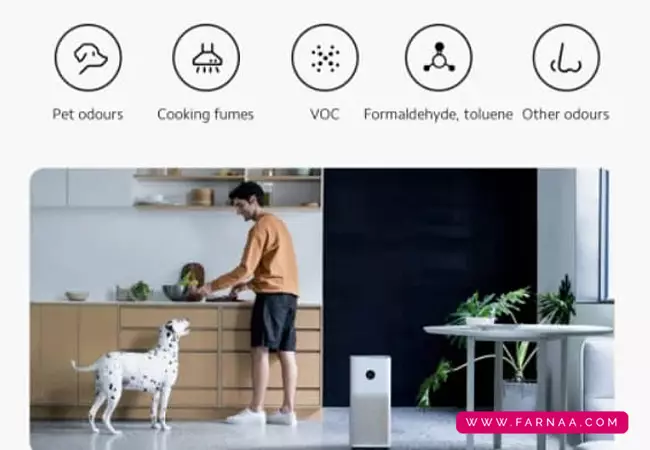 نقد و بررسی دستگاه تصفیه هوا شیائومی Smart air purifier 4