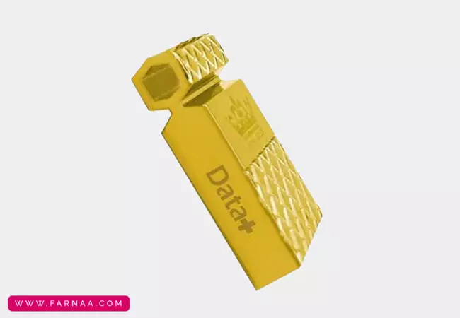 فلش مموری دیتا پلاس مدل Royal Gold ظرفیت 32 گیگابایت