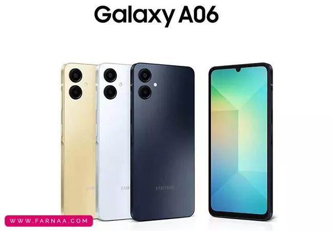 گوشی موبايل سامسونگ Galaxy A06 5G ظرفیت 64 گیگابایت رم 4 گیگابایت