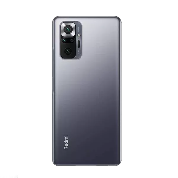 نمای پشت گوشی موبایل شیائومی Redmi Note 10 Pro 4G ظرفیت 64 رم 4 گیگابایت پک گلوبال خاکستری