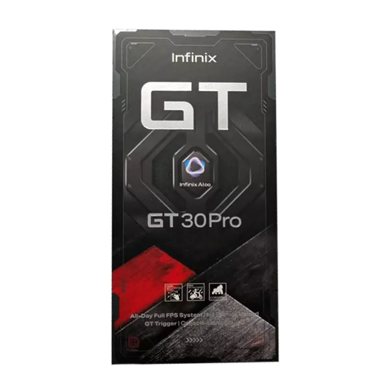 گوشی موبایل اینفینیکس مدل GT 30 Pro ظرفیت 256 گیگابایت رم 8 گیگابایت جعبه
