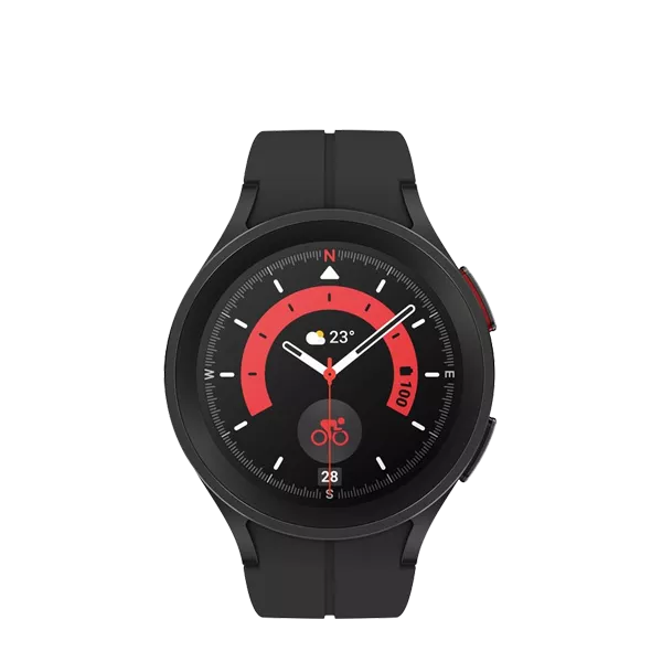 جلوی ساعت هوشمند سامسونگ مدل Galaxy Watch5 Pro SM-R925F 45mm مشکی 