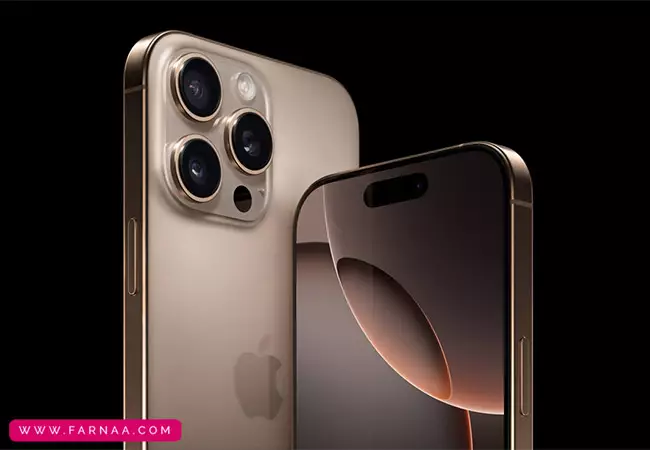 گوشی موبایل اپل iPhone 16 Pro Max Not Active دو سیم کارت ظرفیت 256 گیگابایت رم 8 گیگابایت پارت نامبر CH