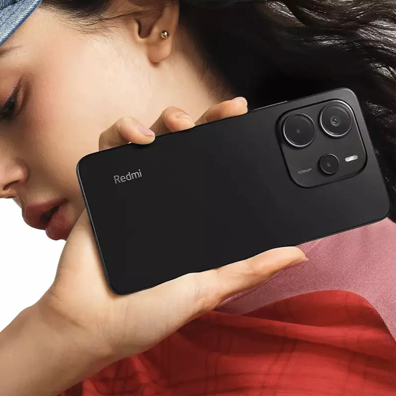 گوشی موبایل شیائومی مدل Redmi Note 14 4G NFC ظرفیت 256 گیگابایت رم 8 گیگابایت (پک اندونزی) مشکی پشت
