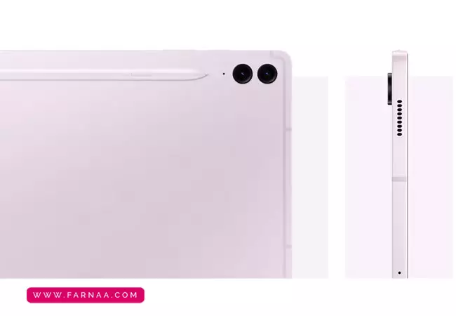 طراحی ظاهری تبلت سامسونگ Galaxy Tab S9 FE Plus X616 5G با ظرفیت ۱۲۸ گیگ رم ۸