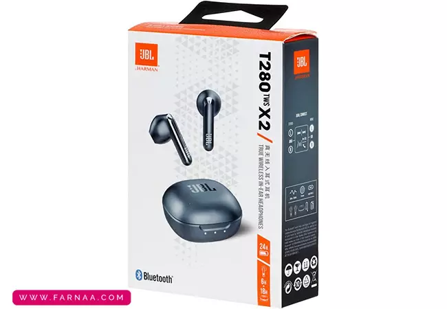 هدفون بی‌سیم جی‌بی‌ال مدل T280 TWS X2