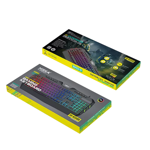 جعبه کیبورد مخصوص بازی هیسکا مدل HX-KEG400 RGB