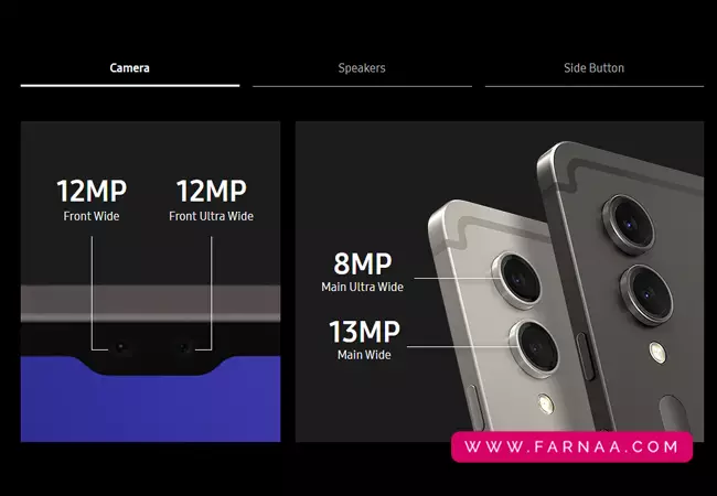 بررسی دوربین تبلت سامسونگ Galaxy Tab S9 5G با ظرفیت ۲۵۶ گیگ رم 12