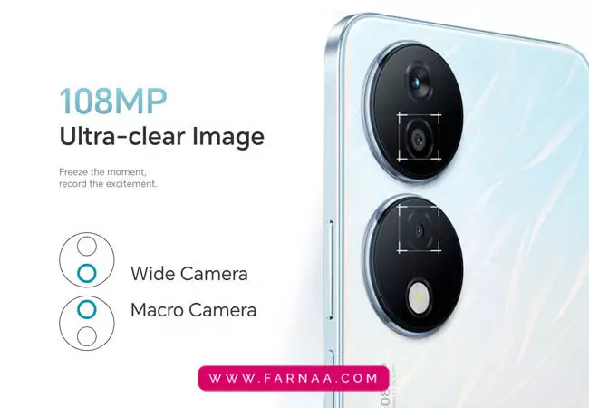 دوربین گوشی آنر X7b با ظرفیت ۲۵۶ گیگ رم ۸