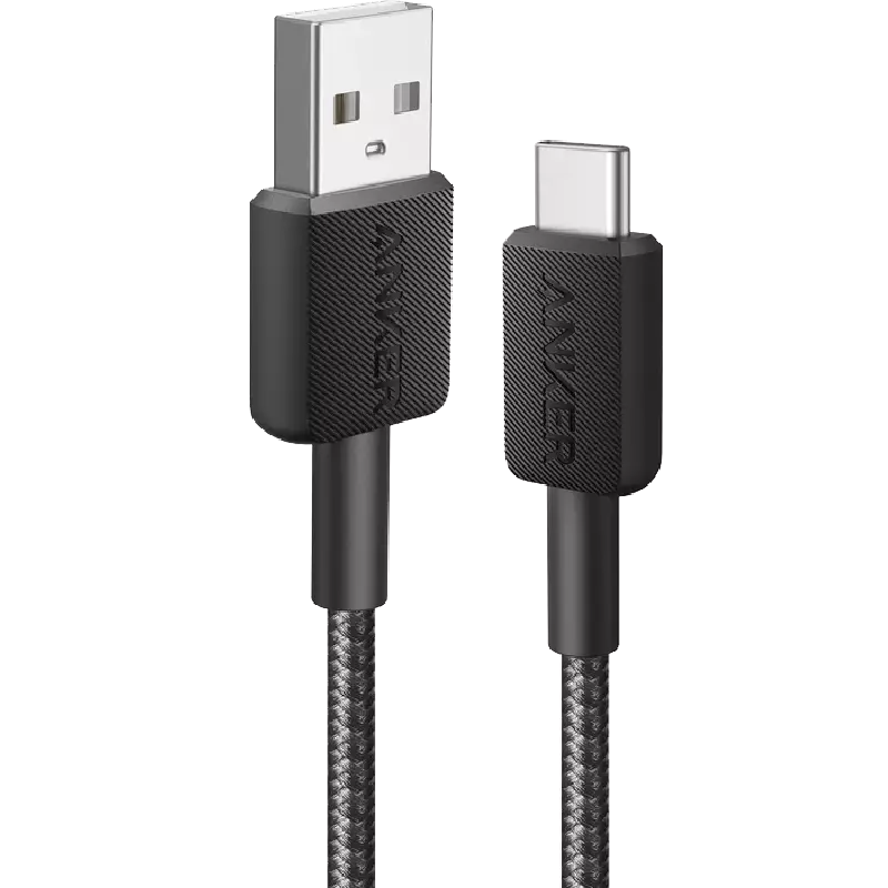 کابل تبدیل USB به USB C انکر مدل 322 A81H5 طول 0.9 متر