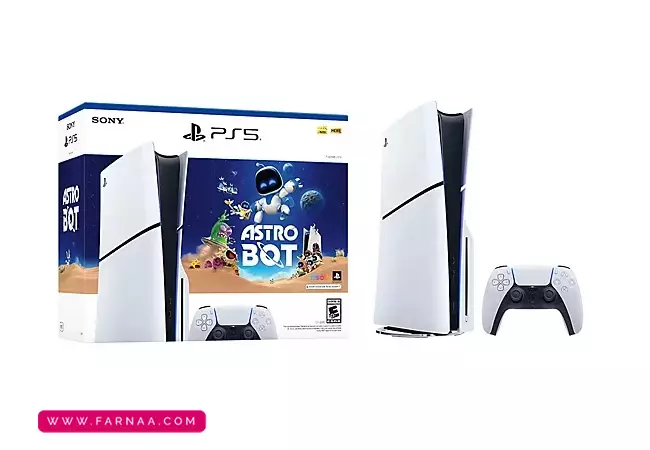 کنسول بازی سونی مدل PlayStation 5 Slim Digital Edition ظرفیت یک ترابایت ریجن 2016B اروپا