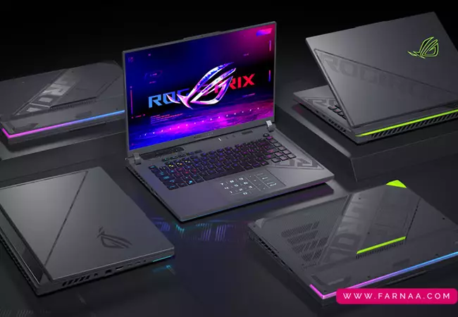 لپ تاپ ۱۶ اینچی ایسوس مدلROG Strix G16 GL664JV N3212 i7 13650HX 16GB 1SSD RTX4060
