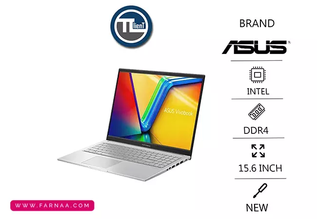 لپ تاپ ایسوس Vivobook 15 F1504VA core i3 1315U 4GB 512GB SSD