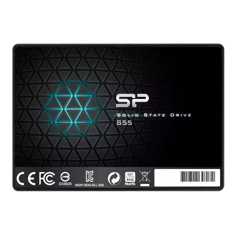 هارد اس اس دی اینترنال سیلیکون پاور مدل Slim S55 ظرفیت 120 گیگابایت