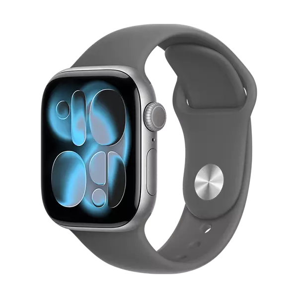 نمای  ساعت هوشمند 46 میلی متری اپل مدل Series 11 Aluminum Case با بند سیلیکونی	