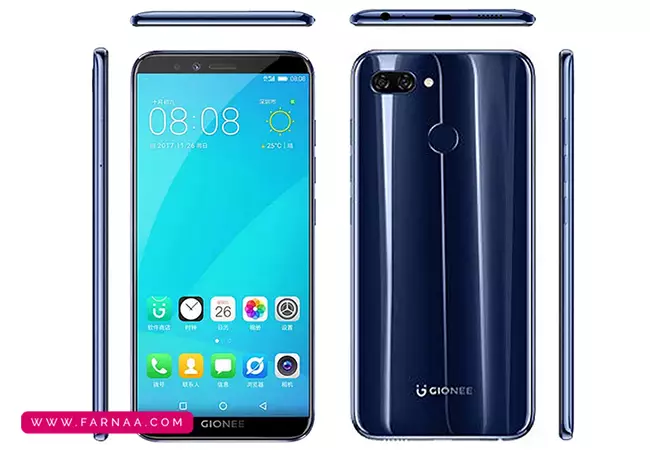 گوشی جیونی S11 lite با ظرفیت 64 گیگ رم 4