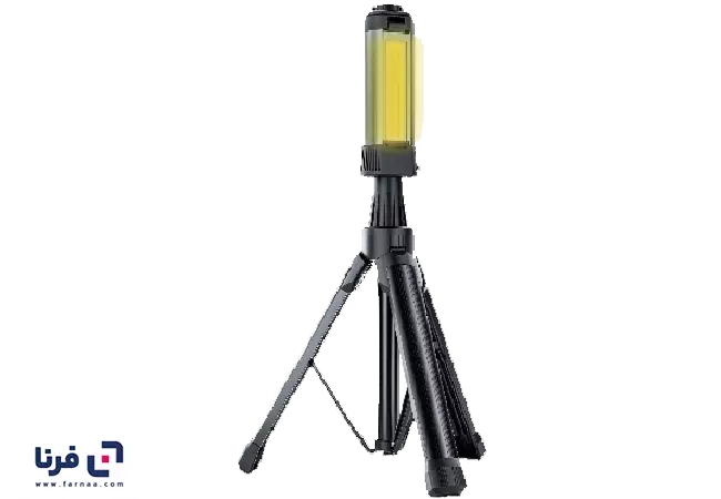 چراغ کمپینگ و تریپاد 3 شاخه گرین لاین مدل Trio Beam Lite GNTCL2KLBK با قدرت 20000 لومن