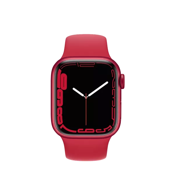  پنل جلو ساعت هوشمند اپل واچ سری 7 سایز 45 میلی متر قرمز