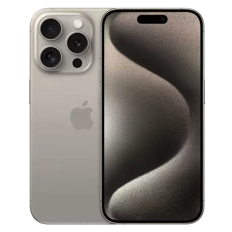 گوشی موبایل اپل مدل iPhone 15 Pro Not Active دو سیم کارت ظرفیت 128 رم 8 گیگابایت تیتانیوم