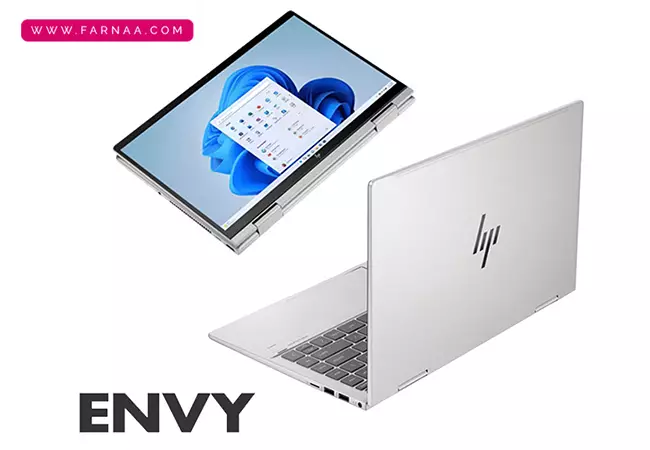 لپ تاپ 14 اینچی اچ پی مدل Envy x360 2-in-1 fa0023dx AMD Ryzen 7 8840HS WUXGA IPS Touch 1TB SSD 16GB DDR5 AMD Radeon 2GB