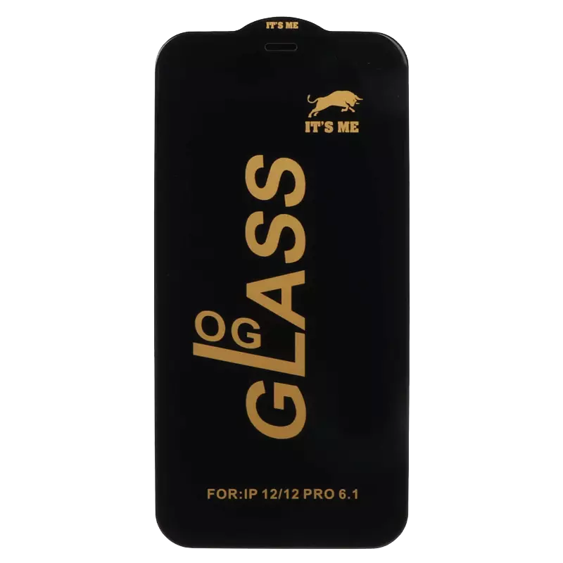 محافظ صفحه نمایش شیشه ای گوشی موبایل مدل Full Cover OG ESD OVOG مناسب Apple iphone 12 / 12 Pro