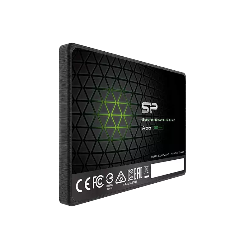 هارد اس اس دی اینترنال سیلیکون پاور مدل ACE A56 ظرفیت 512 گیگابایت از کنار