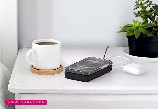 پاوربانک بلکین مدل BoostCharge BPD001bt با ظرفیت 10000 میلیآمپر ساعت