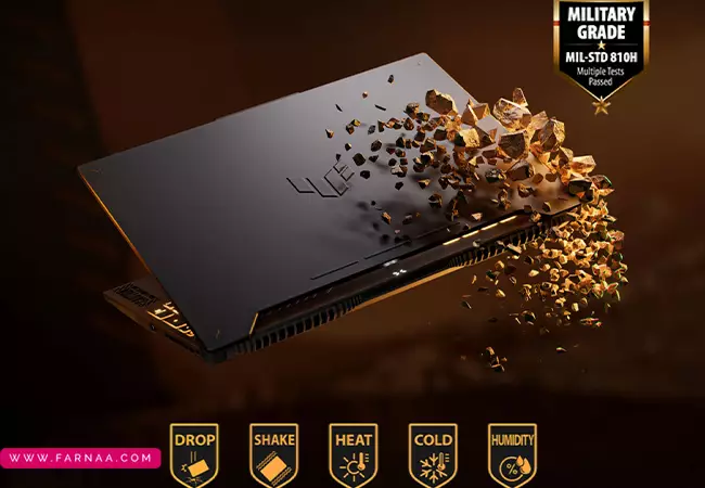 لپ تاپ 15.6 اینچی ایسوس مدل TUF GAMING FA507NUR