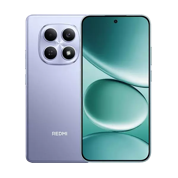 نمای روبه رو  و پشت گوشی موبایل شیائومی مدل Redmi Note 15 4G ظرفیت 256 رم 8 گیگابایت (نسخه گلوبال)