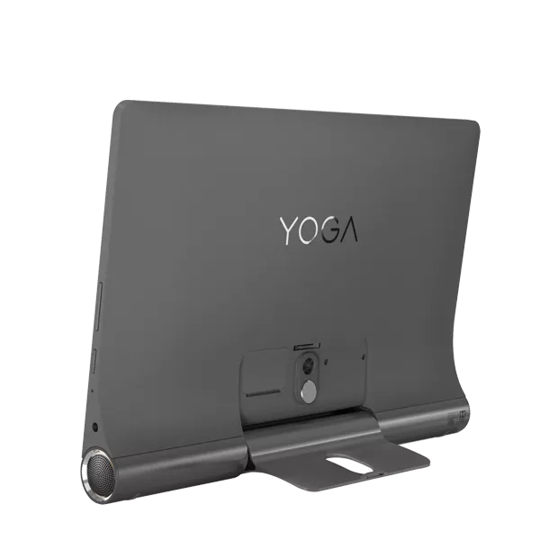 نمای نیم رخ پشت تبلت لنوو Yoga Smart 10 YT-X705X ظرفیت 64 رم 4 گیگابایت مشکی